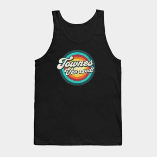 vintage circlefull color art Tank Top